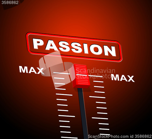 Image of Max Passion Shows Sexual Desire And Ceiling