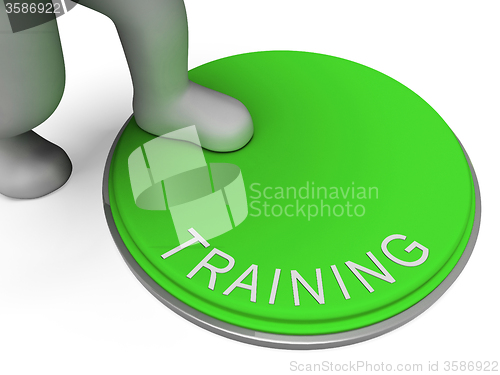 Image of Switch Training Indicates Learn Education And Button