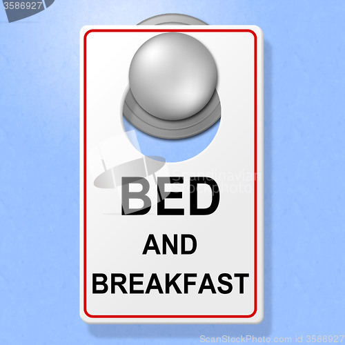 Image of Bed And Breakfast Means Place To Stay And Cuisine