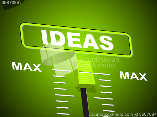 Image of Ideas Max Represents Upper Limit And Thoughts