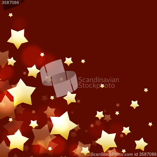 Image of Star Copyspace Represents Copy-Space Design And Backdrop