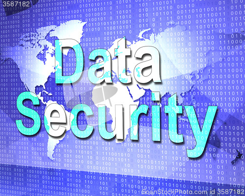 Image of Data Security Means Protect Encrypt And Fact