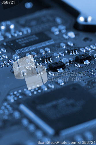 Image of Electronic circuit board