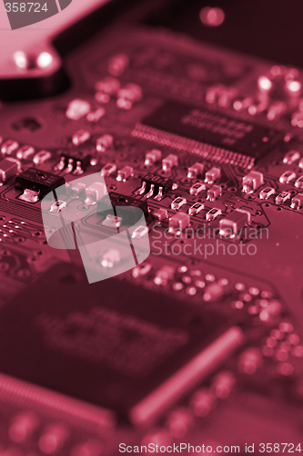 Image of Electronic circuit board