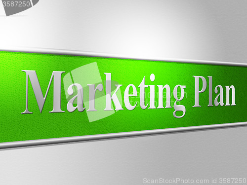 Image of Marketing Plan Means Suggestion Ploy And Procedure