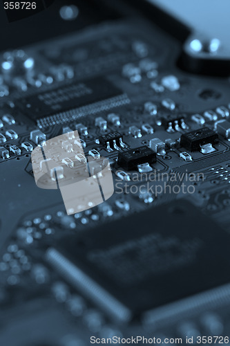 Image of Electronic circuit board