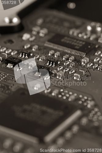 Image of Electronic circuit board