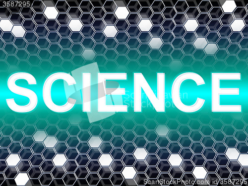 Image of Science Word Shows Scientist Biology And Chemist