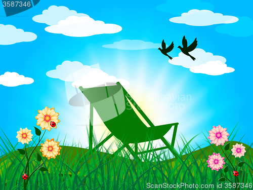 Image of Garden Summer Represents Heat Home And Season