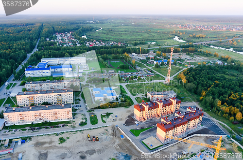 Image of Tyumen oil pipeline professional lyceum. Russia