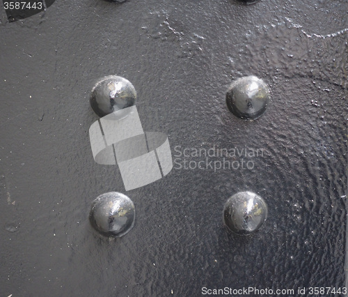 Image of Black steel background