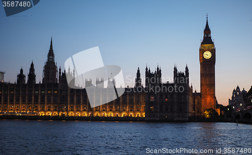 Image of Houses of Parliament in London