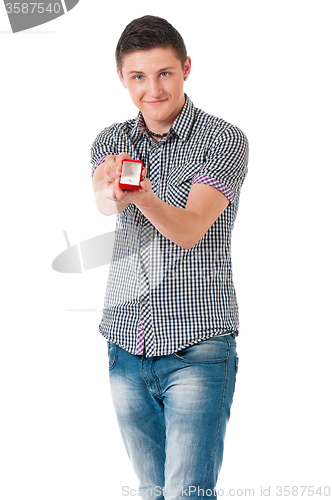 Image of Man with wedding ring