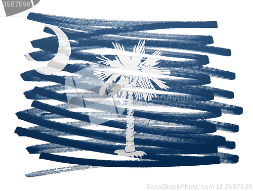 Image of Flag illustration - South Carolina