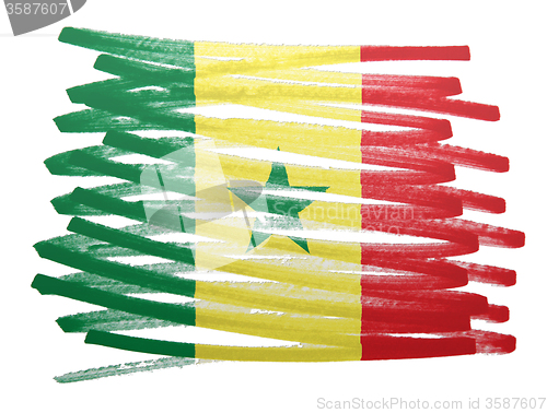 Image of Flag illustration - Senegal