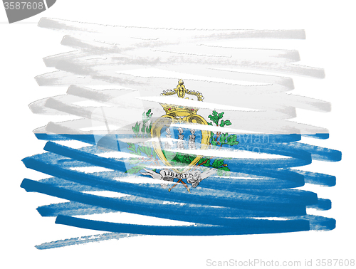 Image of Flag illustration - San Marino