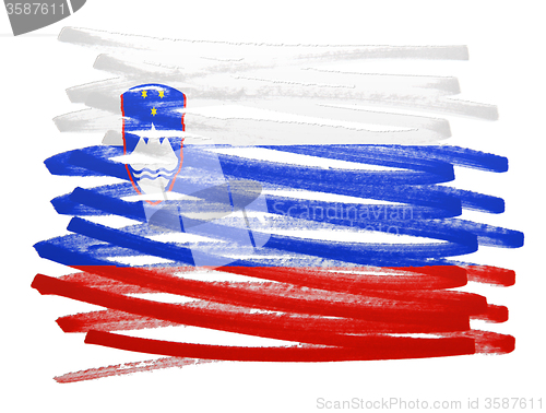 Image of Flag illustration - Slovenia