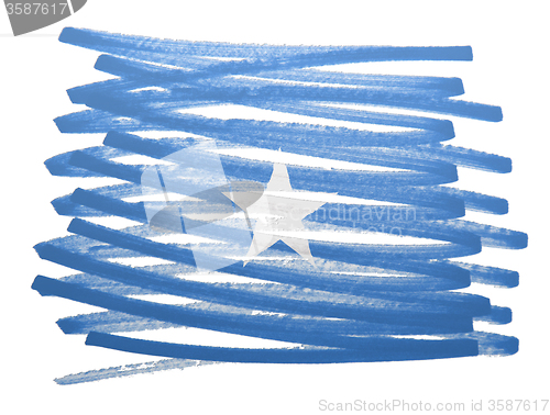 Image of Flag illustration - Somalia