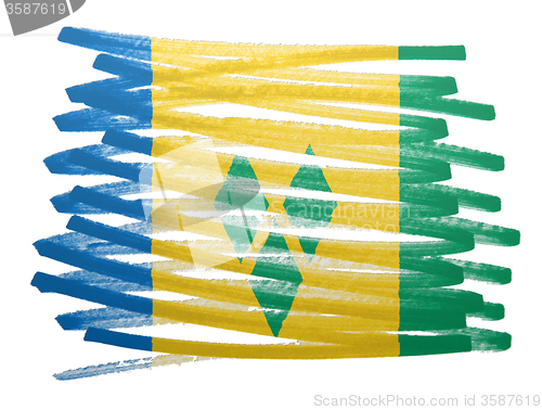 Image of Flag illustration - Saint Vincent and the Grenadines