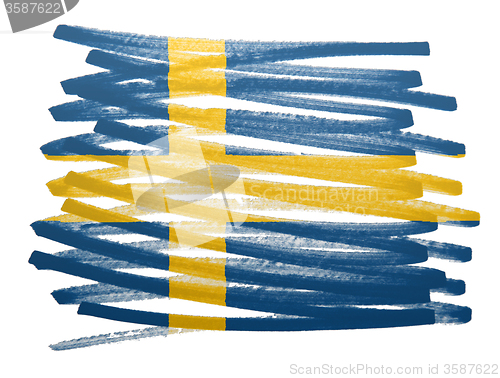 Image of Flag illustration - Sweden