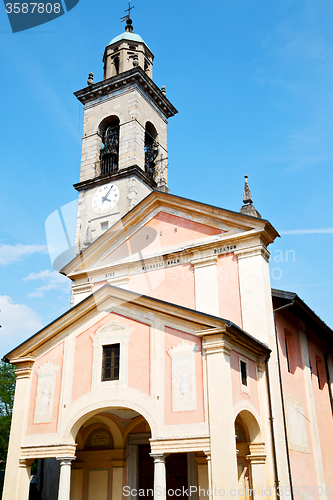 Image of monument old architecture in italy europe     and  