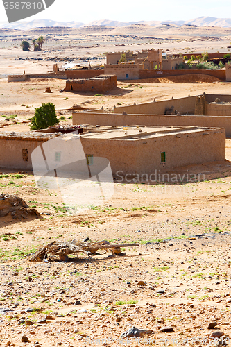 Image of sahara        in morocco    the old   and  historical village 