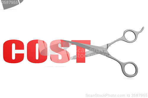 Image of Cut cost isolated