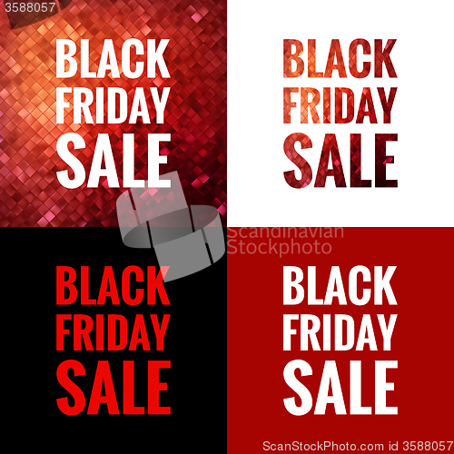 Image of Black friday sale. EPS 10