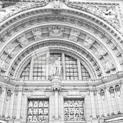 Image of old construction in london englan europe brick  wall and window 