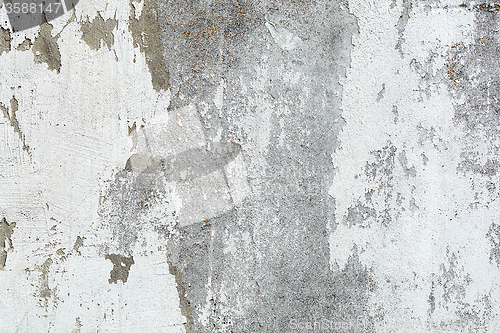 Image of Brushed white wall texture - dirty background
