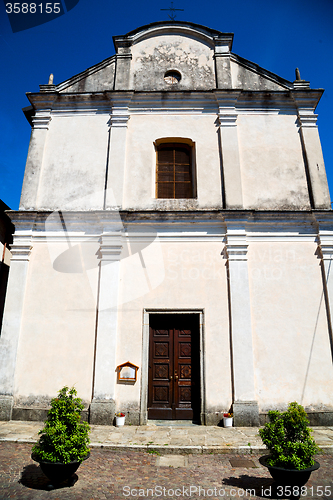 Image of monument old architecture in   milan religion       and  