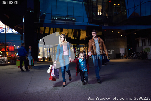 Image of Group Of Friends Enjoying Shopping