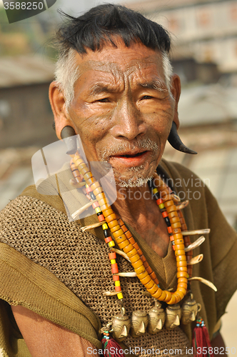 Image of Man in Nagaland, India