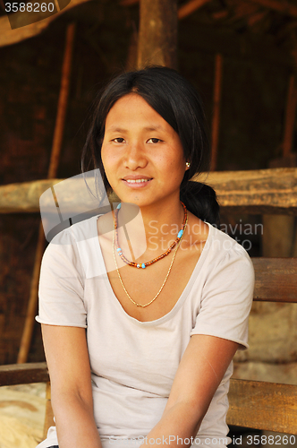 Image of Young woman in Nagaland, India