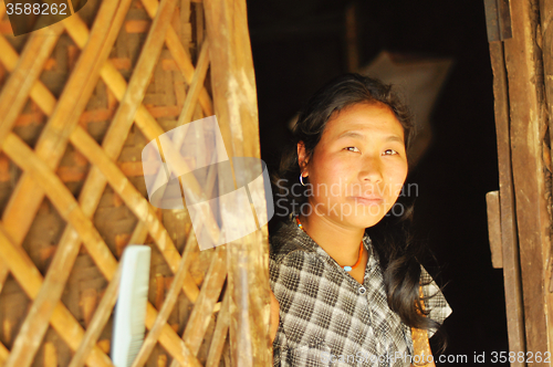 Image of Young woman in Nagaland, India