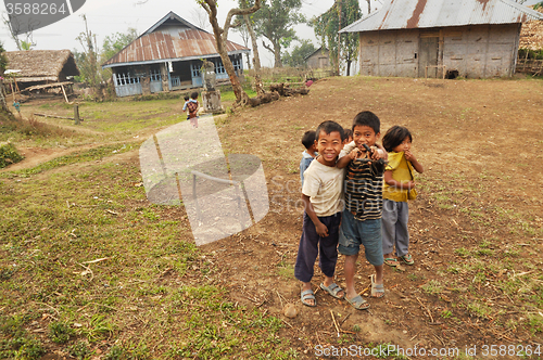 Image of Playful kids in Nagaland, India