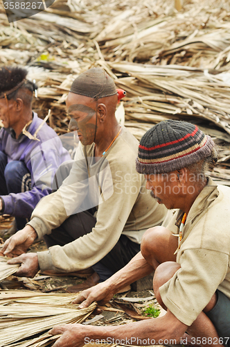 Image of Men working in Nagaland, India