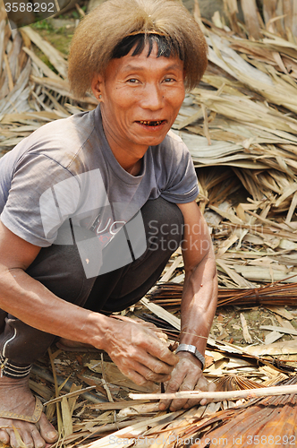 Image of Man working in Nagaland, India