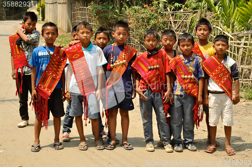 Image of Boys in Nagaland, India