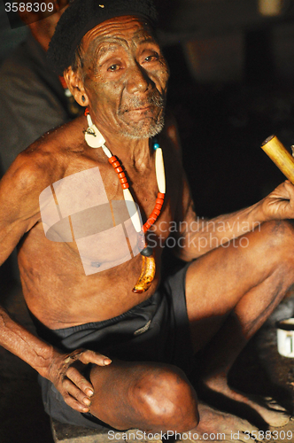 Image of Elder man in Nagaland, India