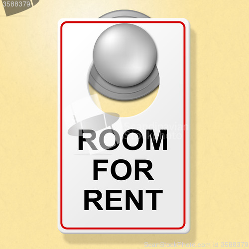 Image of Room For Rent Indicates Place To Stay And Booking