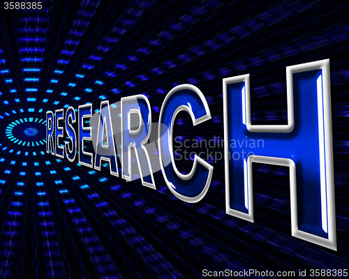 Image of Online Research Means World Wide Web And Analyse