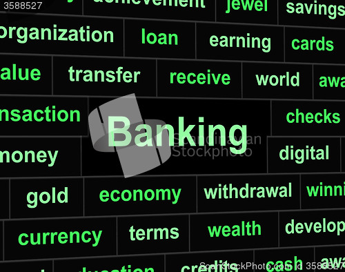 Image of Finances Banking Indicates Figures Business And Trading