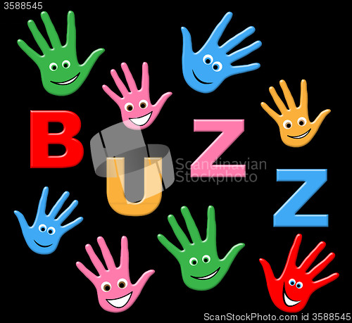 Image of Kids Buzz Shows Public Relations And Youth