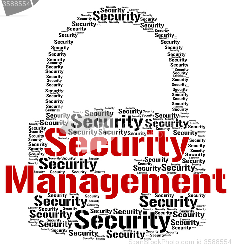 Image of Security Management Means Administration Executive And Login