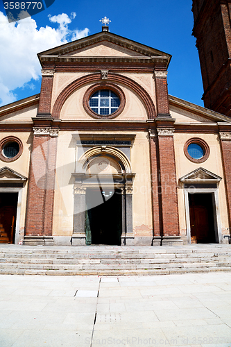 Image of  culture old   in italy   religion       and sunlight