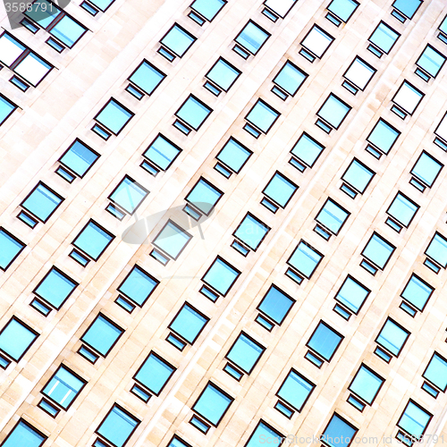 Image of windows in the city of london home and office   skyscraper  buil