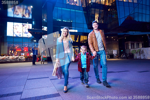 Image of Group Of Friends Enjoying Shopping