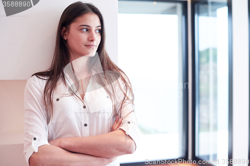 Image of woman at home