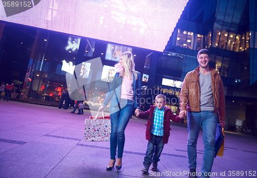 Image of Group Of Friends Enjoying Shopping